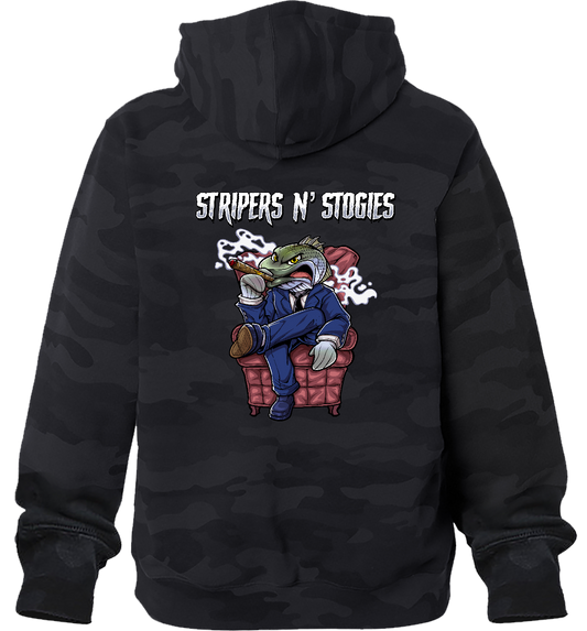 Stripers N Stogies Hoodie