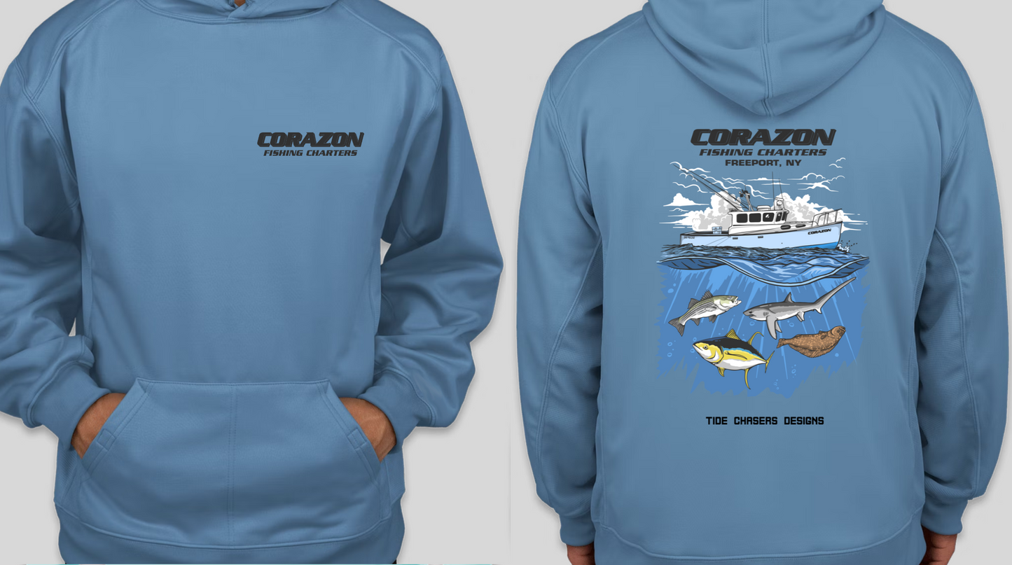 Corazon Fishing Charters Hoodie