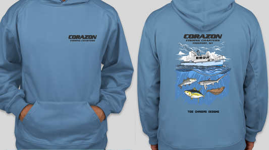 Corazon Fishing Charters Hoodie